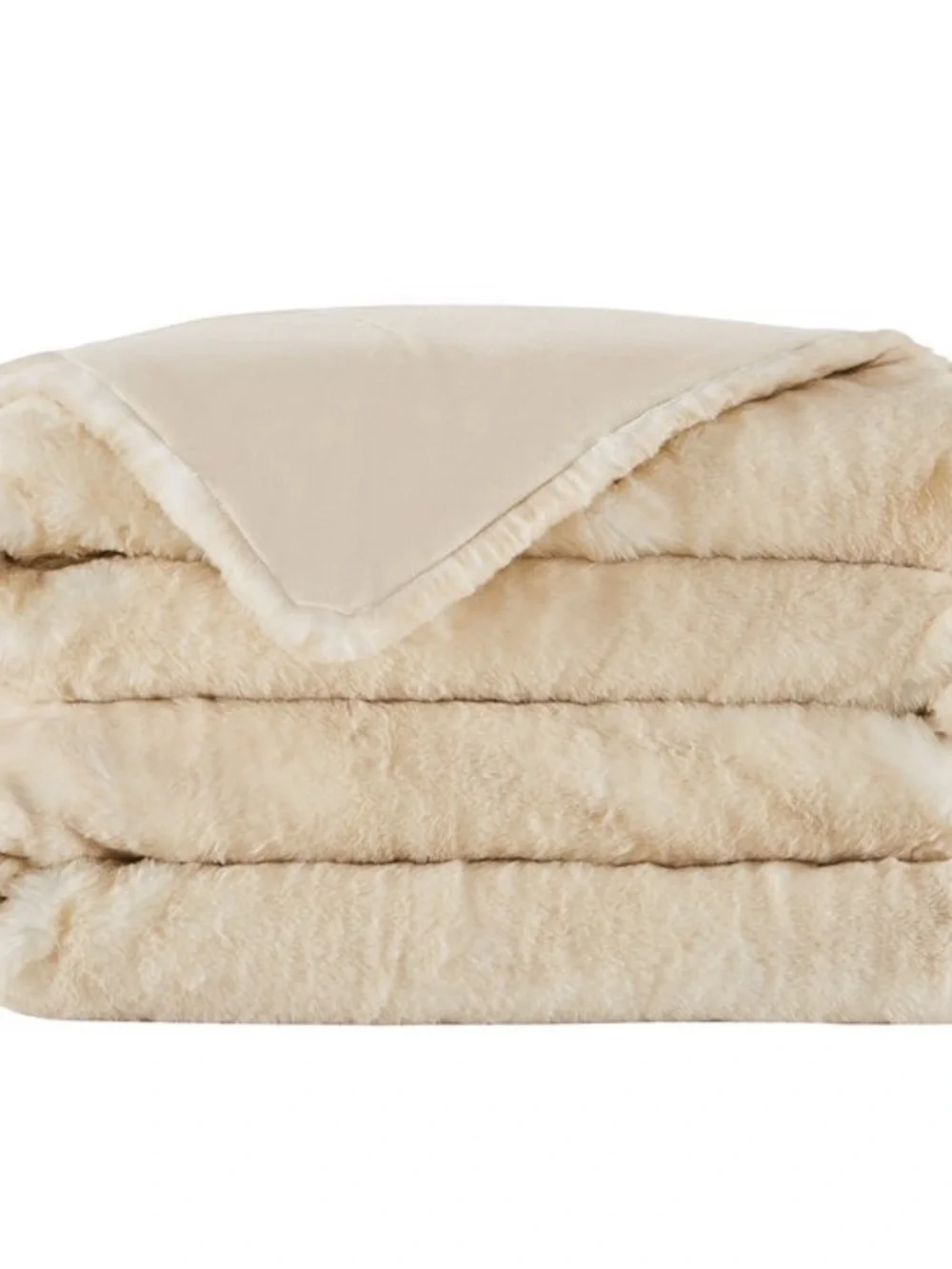 FRYE Luxe Faux Fur Throw